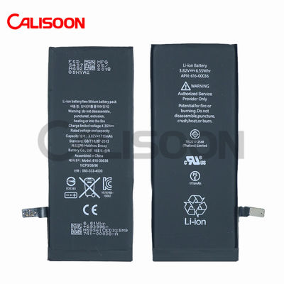 แบตเตอรี่สํารอง 1715mAh สําหรับ Iphone 6 IPH 6s โทรศัพท์มือถือ LI ION แบตเตอรี่