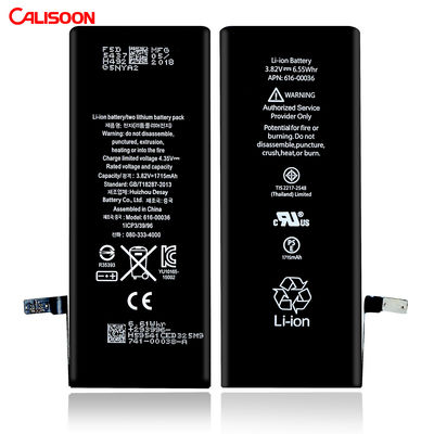 CE แบตเตอรี่สํารองสําหรับ Iphone 6 Li-ion สามารถชาร์จใหม่ได้ 3.8V