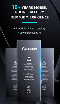 CE แบตเตอรี่สํารองสําหรับ Iphone 6 Li-ion สามารถชาร์จใหม่ได้ 3.8V