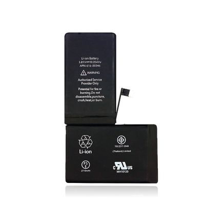 OEM แบตเตอรี่เปลี่ยน 1500mAh แบตเตอรี่ Li Ion เปลี่ยนใหม่ สําหรับ Iphone X