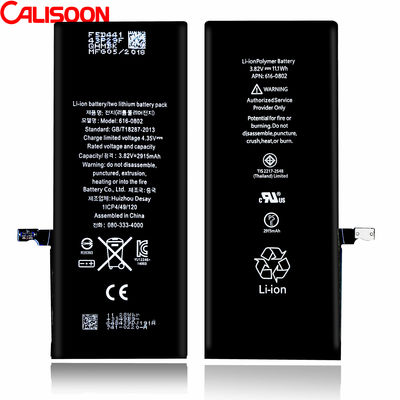 แบตเตอรี่ความจุสูง ODM สําหรับ iPhone 6/6s/6 Plus/6s Plus/7/7 Plus